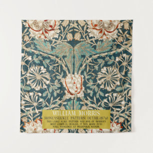 Honeysuckle Pattern - Design of William Morris Wandkleed