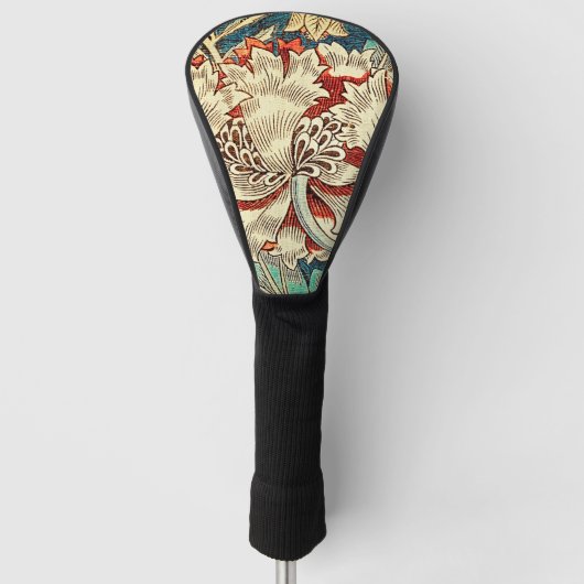 Honeysuckle Pattern Golfheadcover (Voorkant)