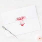 Honeysuckle Pink Damask Chandelier Stickers (Envelop)
