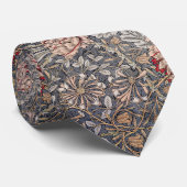 Honeysuckle Print (van William Morris) Stropdas (Opgerold)