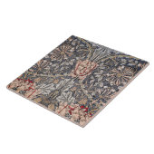 Honeysuckle Print (van William Morris) Tegeltje (Zijkant)