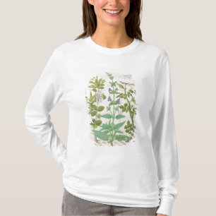 Honeysuckle, Sage en Roos T-shirt