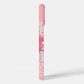 Honeysuckle Swirl Grunge iPhone Case (Achterkant / Rechts)