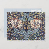 Honeysuckle Textile Design Briefkaart (Voorkant / Achterkant)