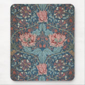 Honeysuckle van William Morris, bloemen Art Muismat (Voorkant)