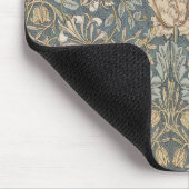 Honeysuckle van William Morris,  bloemen Art Muismat (Hoek)