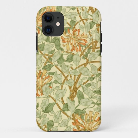 Honeysuckle Vine Greenery William Morris Case-Mate iPhone Case (Achterkant)