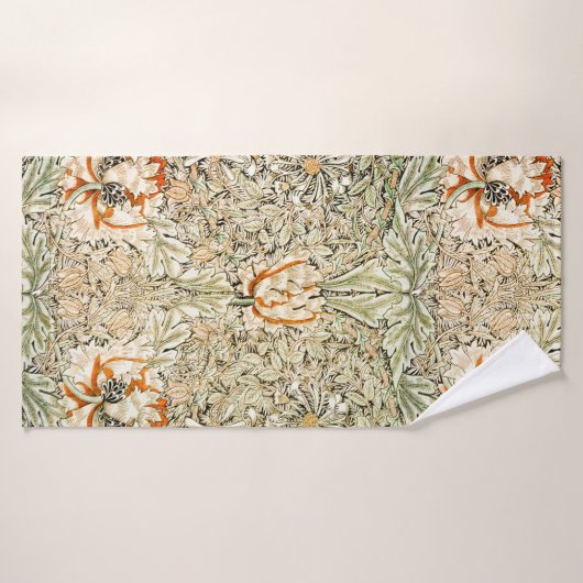 Honeysuckle, William Morris (Serviette de bain)