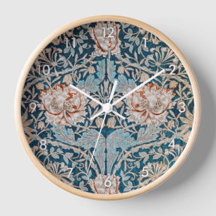 Honeysuckle, William Morris Clock