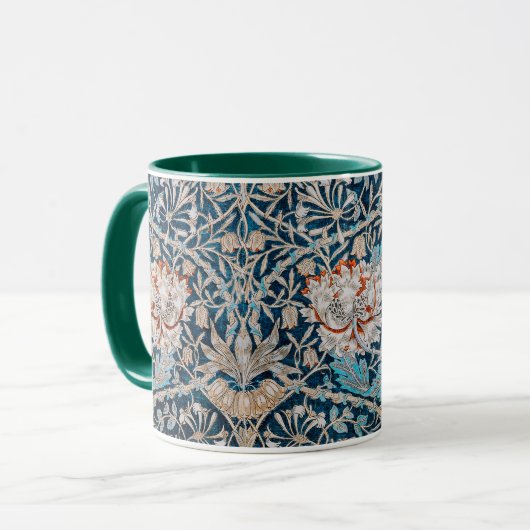 Honeysuckle, William Morris Coffee Mok (Voorkant links)