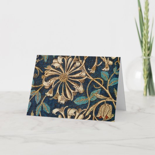 Honeysuckle, William Morris Kaart (Voorkant)