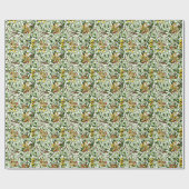Honeysuckle William Morris-patroon Verpakking papi Cadeaupapier (Vlak)