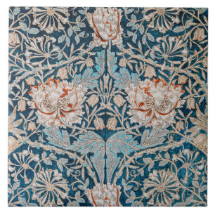 Honeysuckle, William Morris Tegeltje