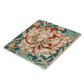 Honeysuckle, William Morris Tegeltje (Zijkant)