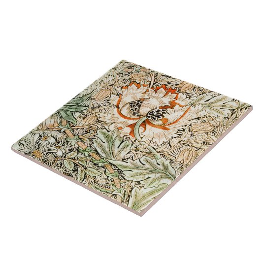 Honeysuckle, William Morris Tegeltje (Zijkant)