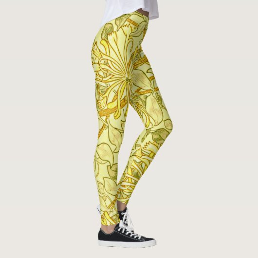 Honeysuckle Yellow door William Morris Leggings (Rechts)