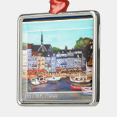 Honfleur, Franse schilderversier Metalen Ornament (Links)