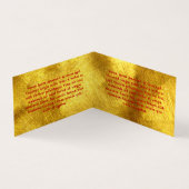 Hong Bao Red Envelope Visitekaartjes (Binnen)