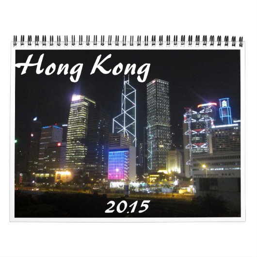 hong kong 2015 kalender (Hoes)