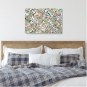 Hong Kong Boat Abstract 3, 2017 | SVP-Afbeeldingen Canvas Afdruk (Insitu (Slaapkamer))