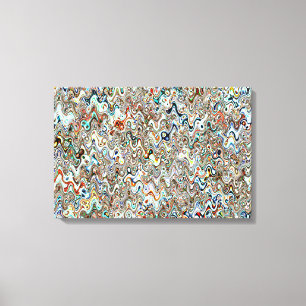 Hong Kong Boat Abstract 3, 2017 SVP-Afbeeldingen Canvas Afdruk