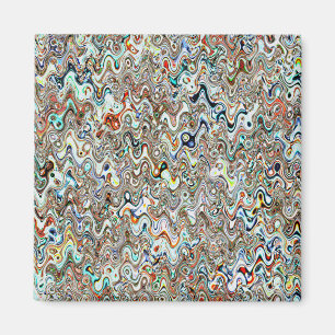 Hong Kong Boat Abstract 3, 2017 SVP-Afbeeldingen Magneet