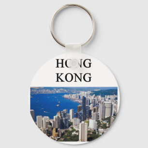 hong kong design sleutelhanger