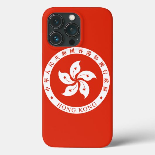 hong kong emblem Case-Mate iPhone case (Achterkant)