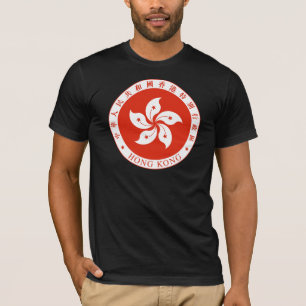 hong kong emblem t-shirt