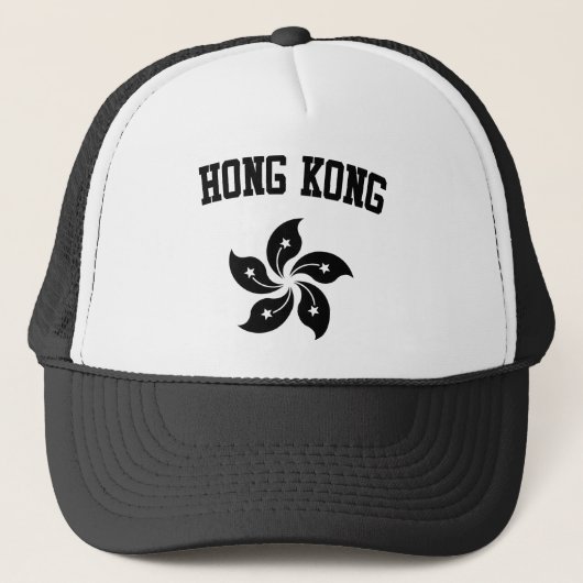 Hong Kong Emblem Trucker Pet (Voorkant)
