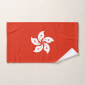Hong Kong Flag Bad Handdoek (Handdoek)