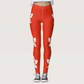 Hong Kong Flag Leggings (Voorkant)