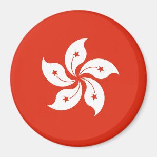 Hong Kong Flag Magneet