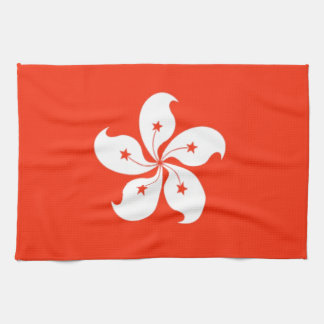 Hong Kong Flag Theedoek