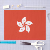 Hong Kong Flag Tissuepapier (Craft)