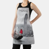 Hong Kong Island Skyline Panorama Souvenir Schort (Insitu)