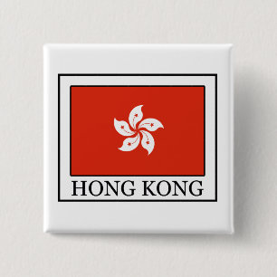 Hong Kong knoop Vierkante Button 5,1 Cm