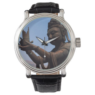 Hong Kong, Lantau Island, Po Lin-klooster Horloge