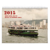 Hong Kong, Macau, China Wall Calendar 2015 Kalender (Hoes)