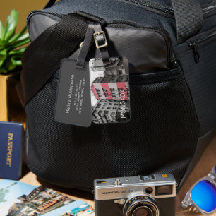 Hong Kong Mongkok China Kowloon Fine Art Souvenir Bagagelabel