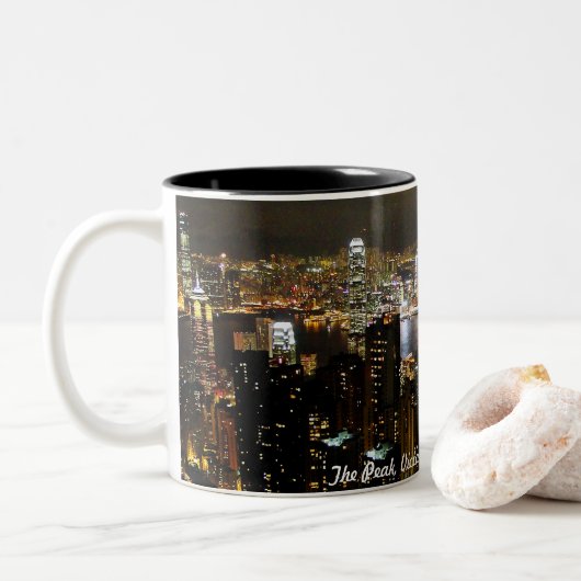 Hong Kong Nightscape Mug (Avec donut)