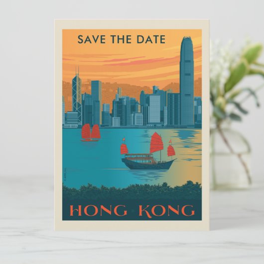 Hong Kong | Save the date (Debout devant)