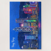 hong kong skyline legpuzzel (Verticaal)