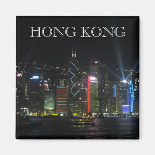 hong kong skyline magneet