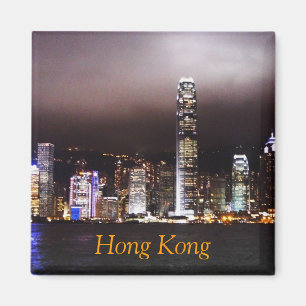 Hong Kong Skyline Magnet Magneet