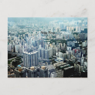 Hong Kong Skyscrapers Briefkaart
