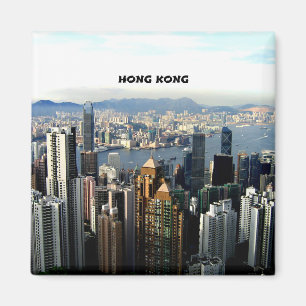 Hong Kong stadsgezicht Magneet