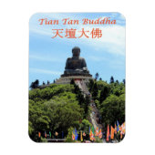 Hong Kong - Tian Tan Buddha - Magneet (Verticaal)