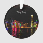Hong Kong Victoria Harbor #2 Ornament (voorkant)