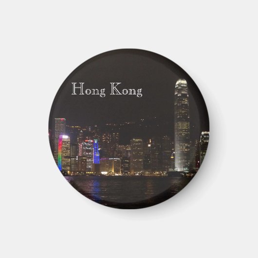 Hong Kong Victoria Harbour Magnet (Devant)